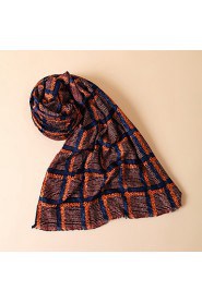 Women Wool/ Viscose Scarf Casual