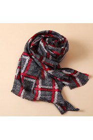 Women Wool/ Viscose Scarf Casual