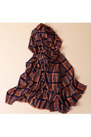 Women Wool/ Viscose Scarf Casual