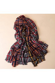 Women Wool/ Viscose Scarf Casual