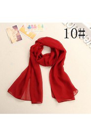 Women's Fashion Pure Color Scarf