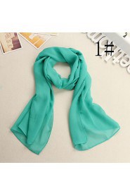 Women's Fashion Pure Color Scarf