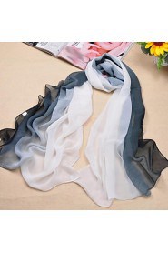 Shawls Chiffon/Polyester Macthing Color Casual/Special Occasion Scarves(More Colors)