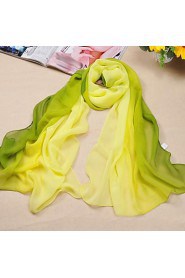 Shawls Chiffon/Polyester Macthing Color Casual/Special Occasion Scarves(More Colors)