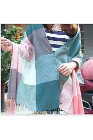 Korea Long Spell Color plaid Scarf Scarves