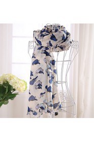 Cotton Owl Printing Scarves Large Oversized Fashion Shawls