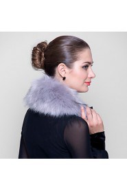 Fur Wraps Faux Fox Wraps with Ribbon(More Colors)