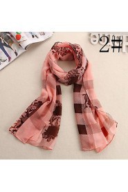 Women Chiffon Scarf , Cute/ Work/ Casual