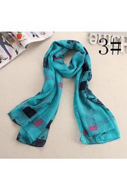 Women Chiffon Scarf , Cute/ Work/ Casual