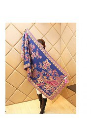 Cotton National Wind Shawls Scarf Female Autumn And Winter Long Section Of Large Embroidery Tassels Shawl