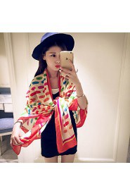 Twill Printing Autumn And Winter Scarves Large Oversized Fashion Shawls