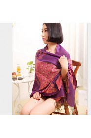 Cotton National Wind Korean Autumn And Winter Female Literary Bohemian Retro Thick Winter Scarves Large Shawl