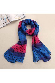 Women Chiffon Scarf , Vintage/Cute/Party/Work/Casual