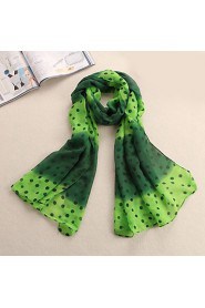 Women Chiffon Scarf , Vintage/Cute/Party/Work/Casual