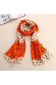 Women Chiffon Scarf , Vintage/Cute/Party/Work/Casual