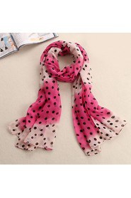 Women Chiffon Scarf , Vintage/Cute/Party/Work/Casual