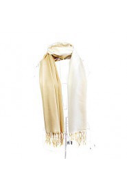 Ms Cashmere Scarves Stitching Gradient Color Scarf Shawl