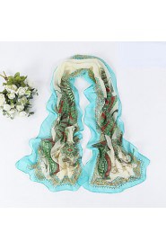 New Fashion Women Chiffon Scarf,Vintage /Sexy /Cute/ Party/ Casual 6 Colors