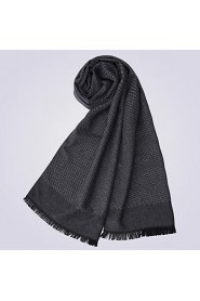 British Business Men Scarves Soft Warm Striped Scarf