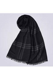 British Business Men Scarves Soft Warm Striped Scarf