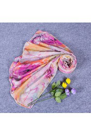 Women Voile Cotton Scarf , Vintage/ Work/ Casual