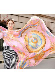 The New Spring And Autumn And Winter Long Chiffon Scarf Thin Large Beach Chiffon Scarves