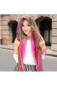 The New Spring And Autumn And Winter Long Chiffon Scarf Thin Large Beach Chiffon Scarves