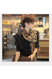 Women Leopard Print Scarves Shawls Chiffon Scarf