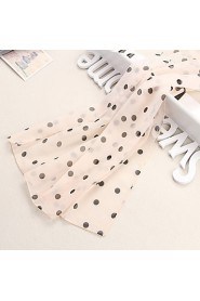 Bully Dot Pattern Shawl Chiffon Scarf