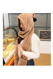 Women Faux Fur Scarf,Cute