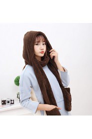 Women Faux Fur Scarf,Cute