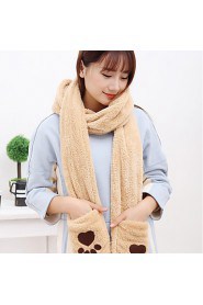 Women Faux Fur Scarf,Cute