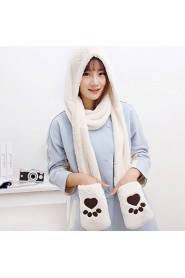 Women Faux Fur Scarf,Cute