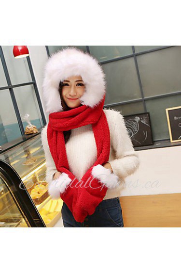 Women PU Scarf,Cute