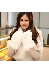 Women PU Scarf,Cute