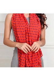 Women's Chiffon Dot Scarf