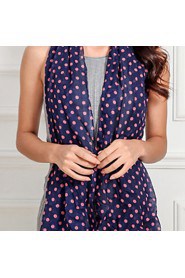 Women's Chiffon Dot Scarf