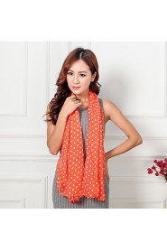 Women's Chiffon Dot Scarf