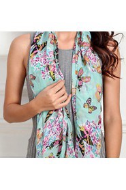 Women's Chiffon Butterfly Scarf