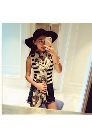 Ms Summer Sun Korean Fashion Skull Printed Scarves Muffler Wholesale Scarves