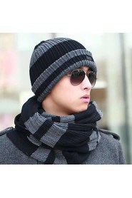 Unisex Wool Blend Scarf,Casual