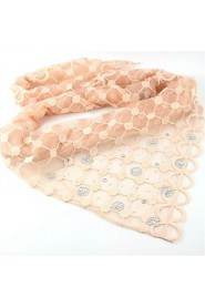 Women Cotton Blend Scarf,Casual