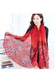 Korean Version New Cotton Long Printing Scarf Beach Towel