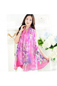 Korean Version New Cotton Long Printing Scarf Beach Towel