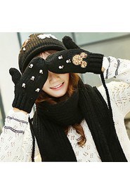 Women Knitwear Scarf,Cute