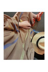 Unisex Spring And Summer Cotton Plaid Tassel Shawl Scarves Wholesale Manufacturers