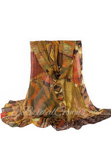 Women Voile Cotton Scarf , Vintage/ Casual