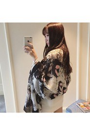 Stars Favorite Twill Cotton Colorful Butterfly Fly Scarf Warm Women Shawl