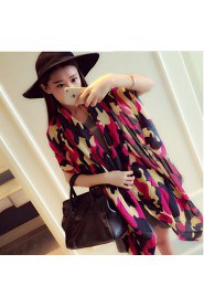 Women Super Wide Floral Camouflage Fringed Scarves Scarf