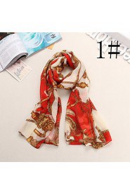 HOT Lady selling the gharry print velvet chiffon scarf shawl